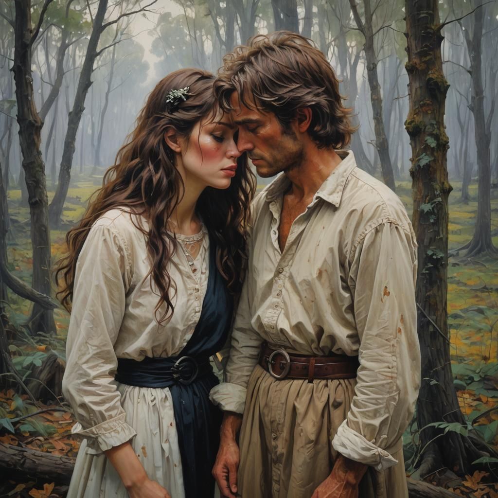 Secrets and Tears: Oil Painting in Gurney Style