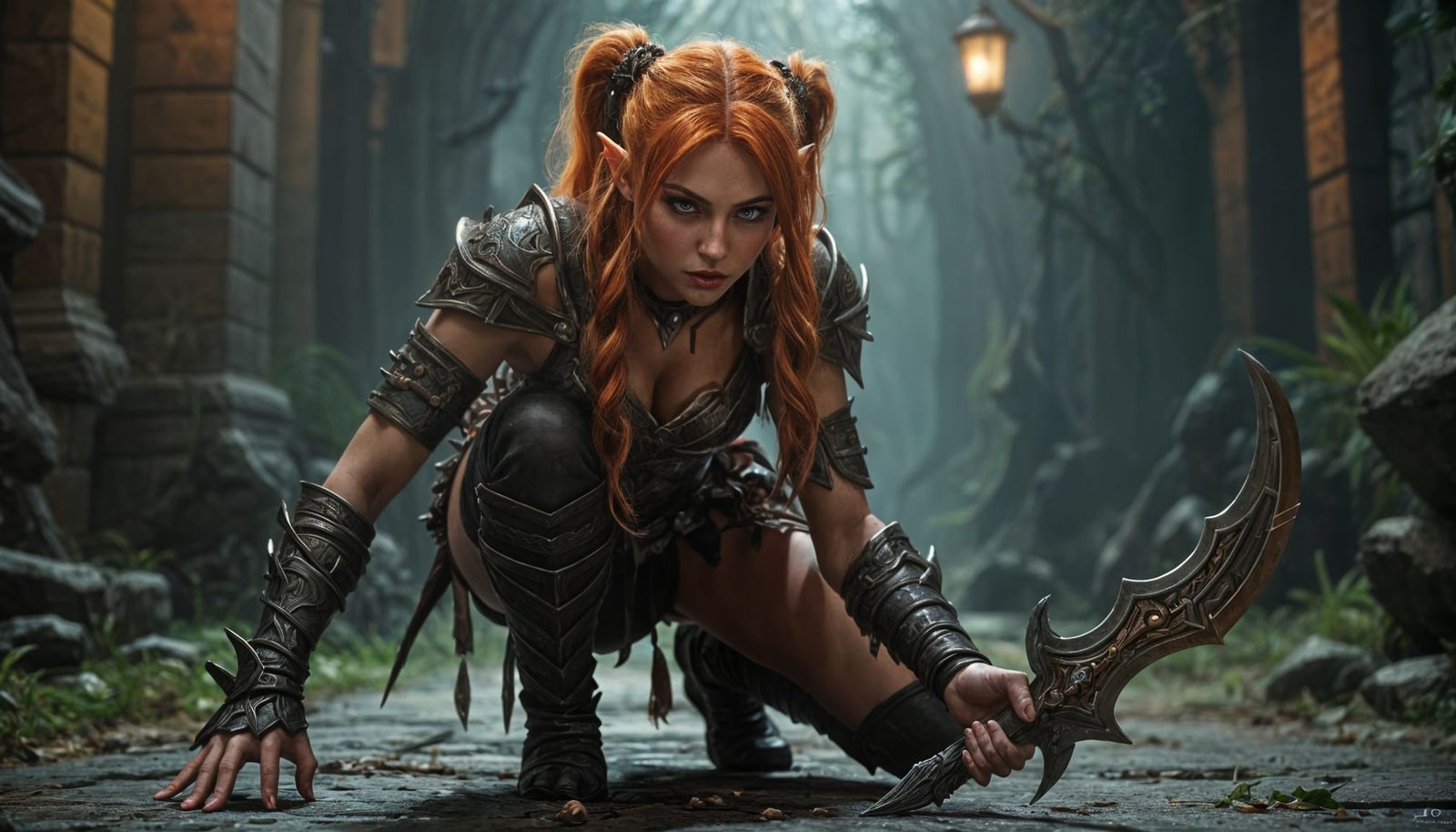 Daring Blood Elf Assassin Emerges from the Shadows