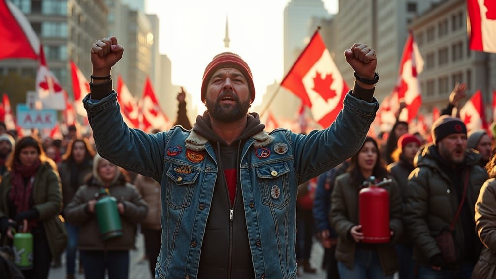 Canadian Revolutionaries Stand Strong in Downtown Ottawa
