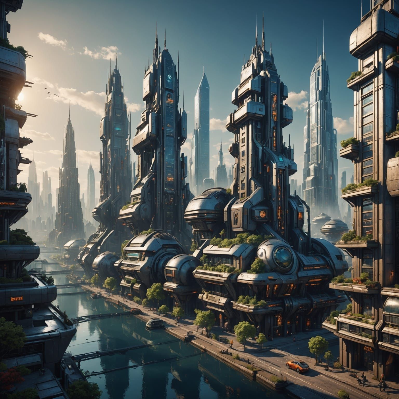 Robots Rule the World in the Year 3000