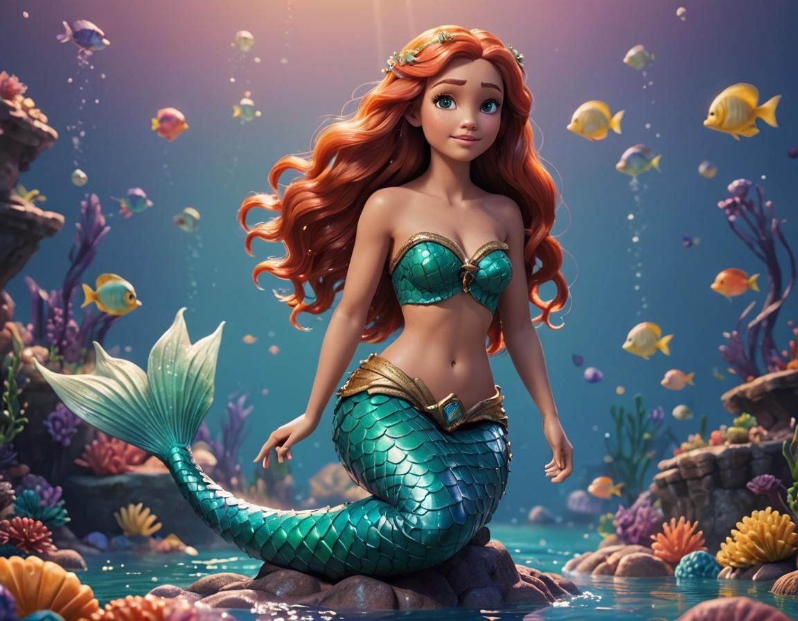 A beautiful mermaid from Neverland