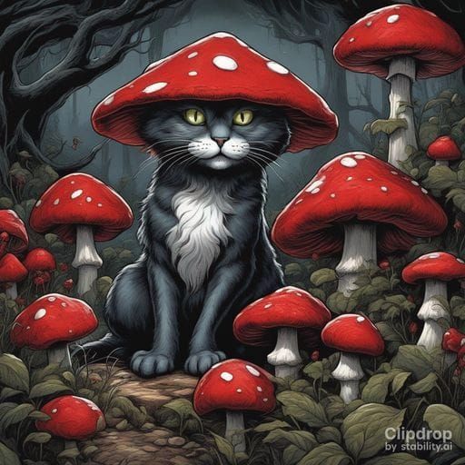 Sensei in the Mushroom Fields