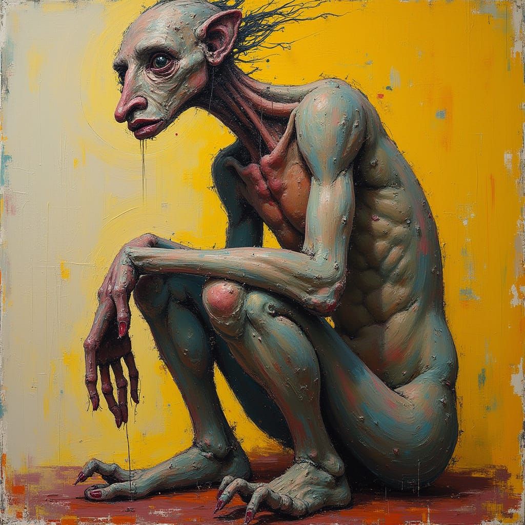 ugly, tiling, poorly drawn hands, poorly drawn feet, poorly drawn face, out of frame, extra limbs, disfigured, deformed,...