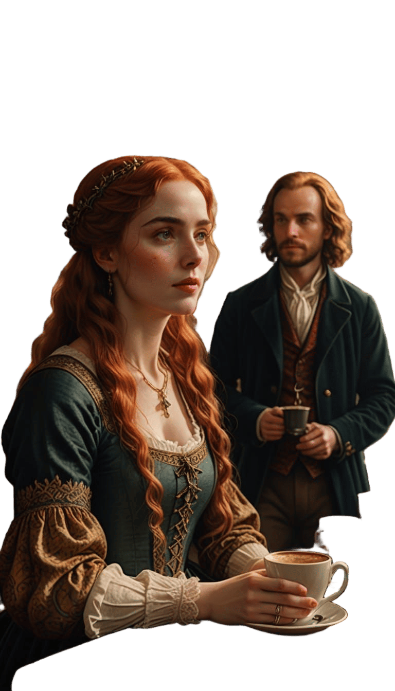 Renaissance Gentleman Enchants Modern Woman