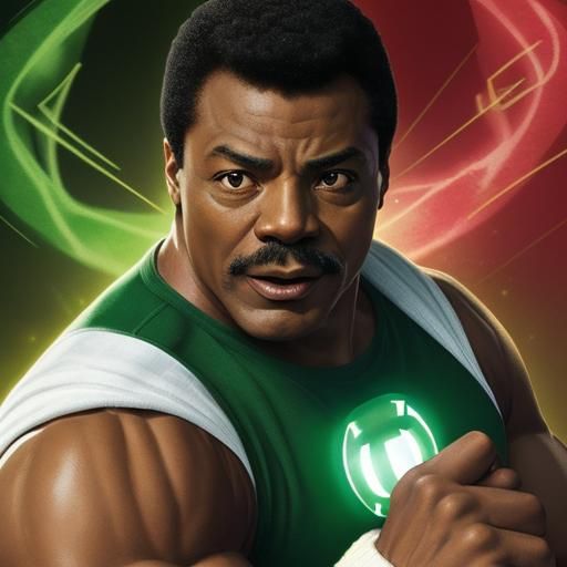 Apollo Creed as Green Lantern