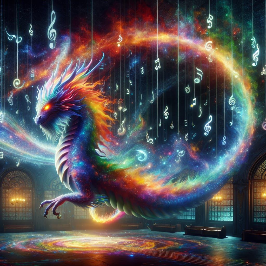 Rainbow Dragon's Cosmic Music Hoard