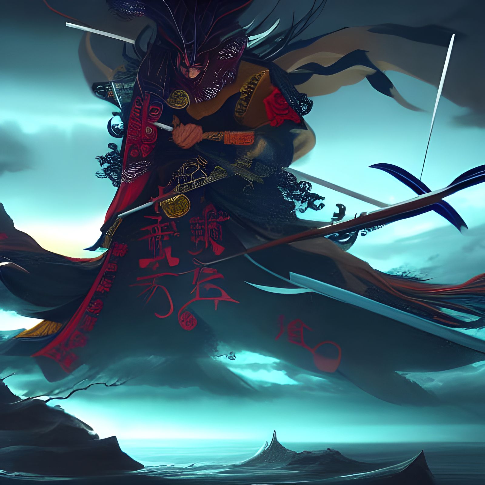 Fantastical Matte Painting in Deep Color