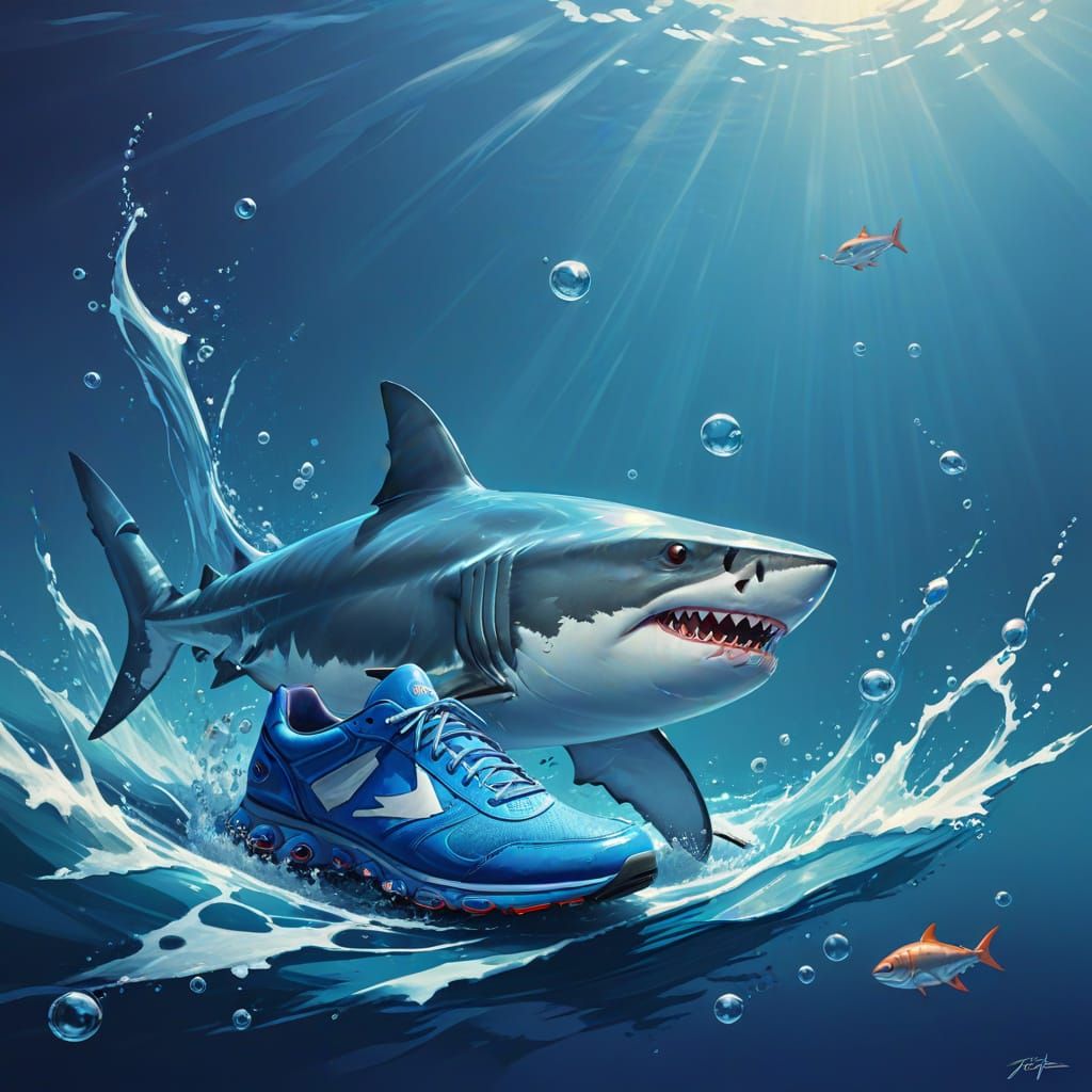 Shark in Blue Shoes, Concept Art