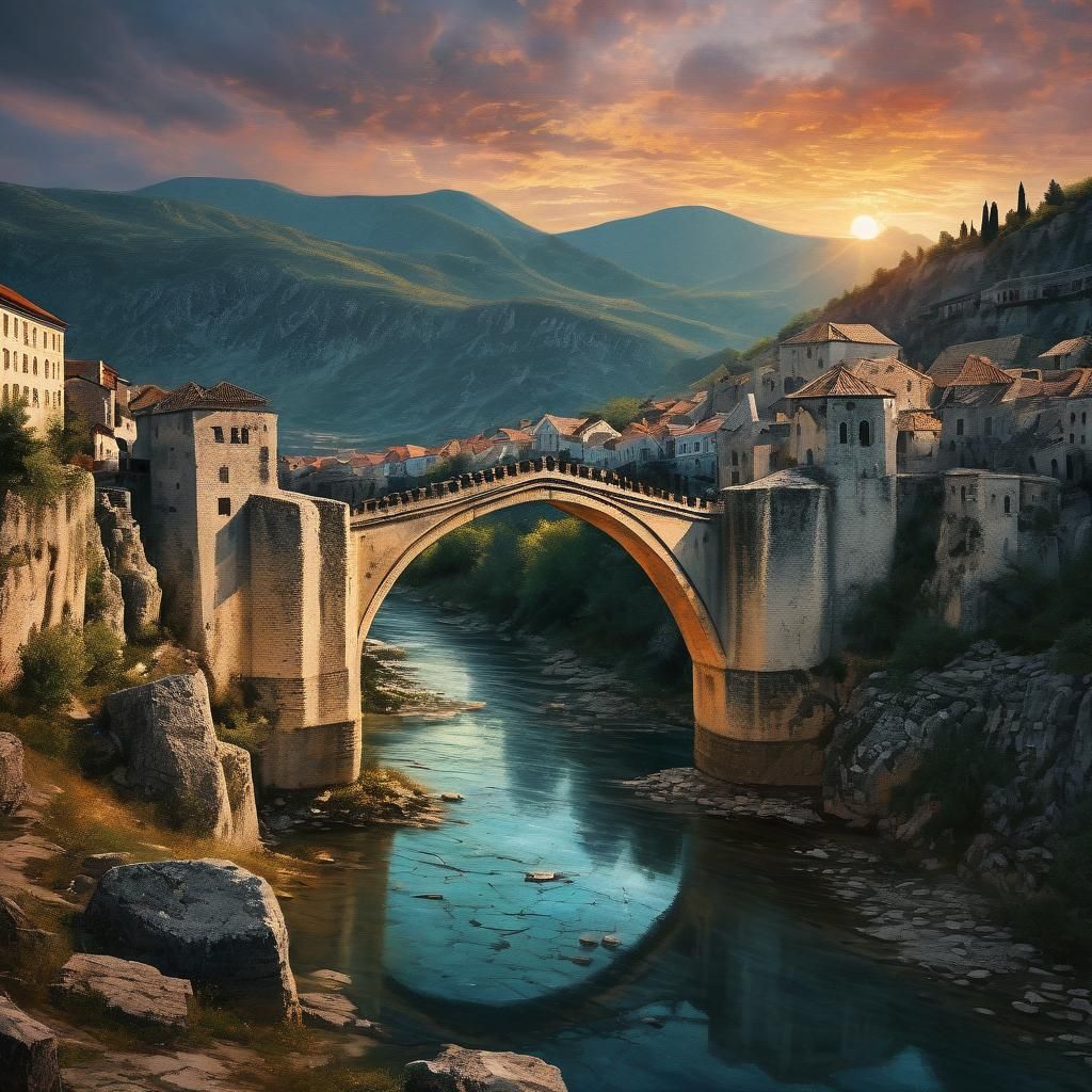Mostar Bridge - Old Bridge
