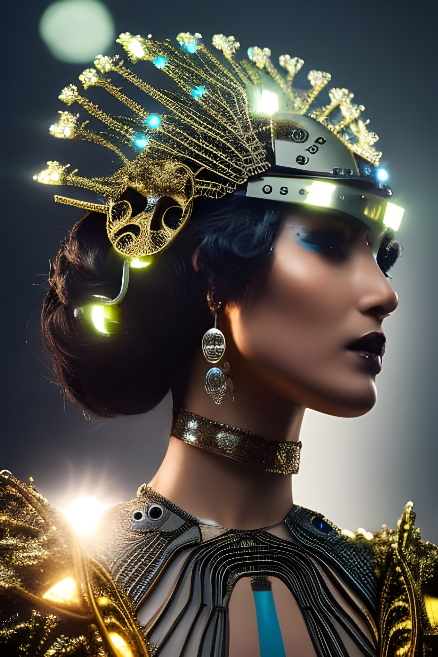 Futuristic Jewelry Fashion
