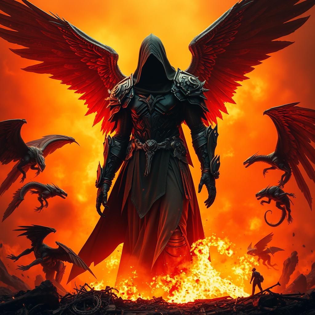 Angels Clash in Post-Apocalyptic Wasteland