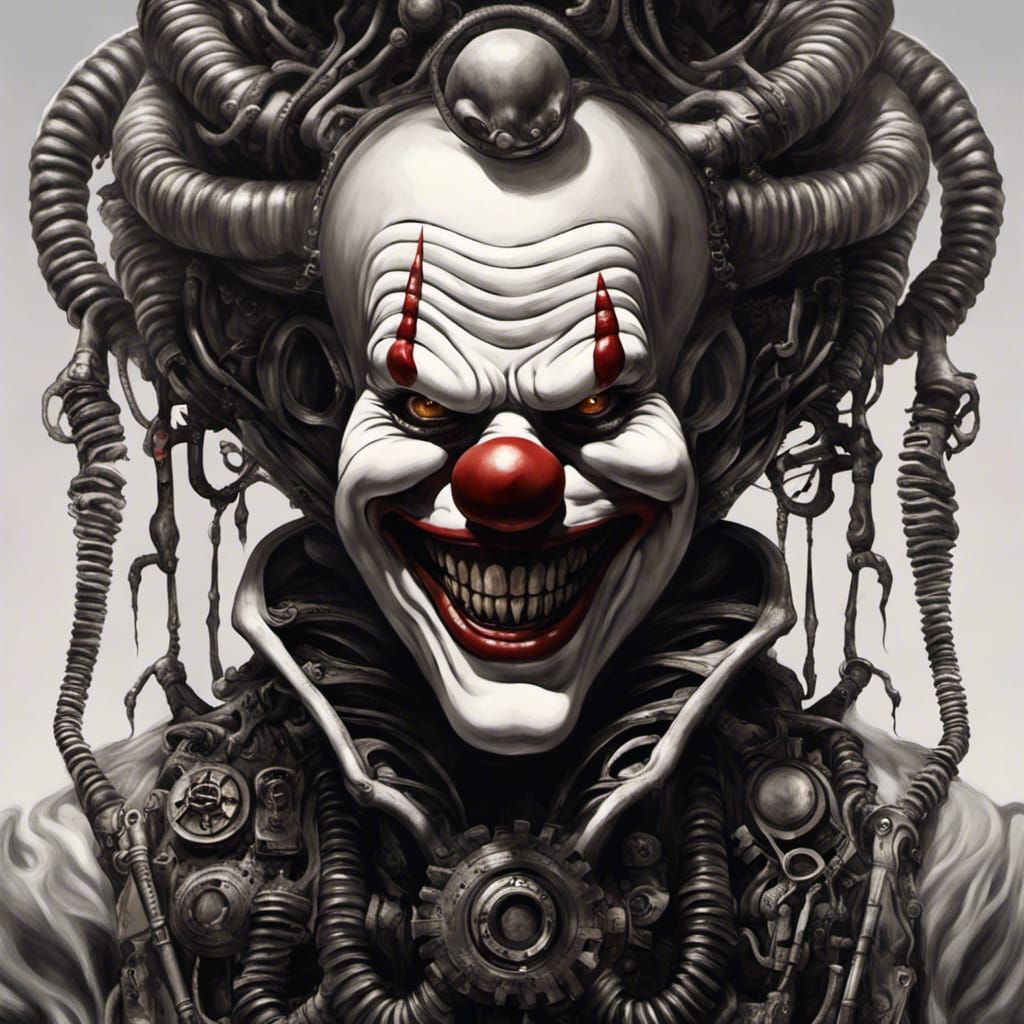 Nightmarish clown
