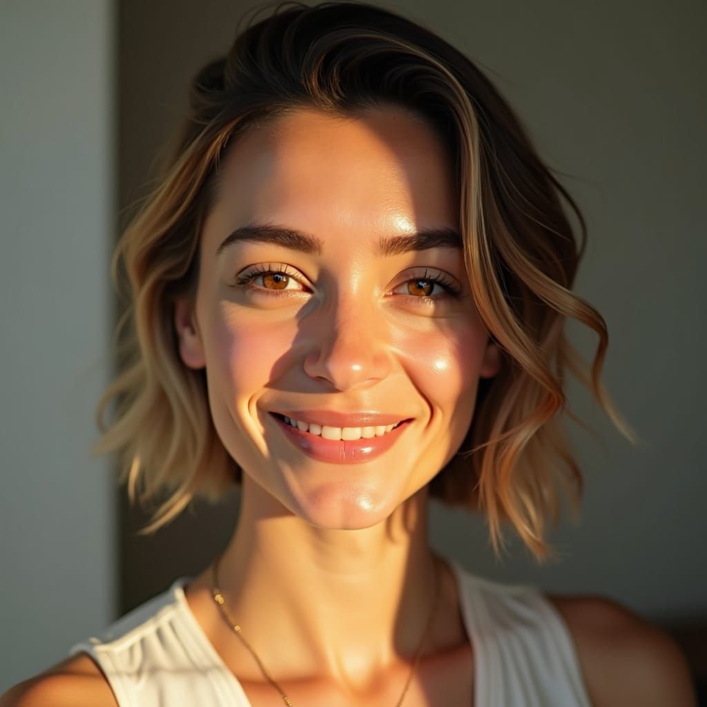Cinematic Professional Headshot with Expressive Lighting