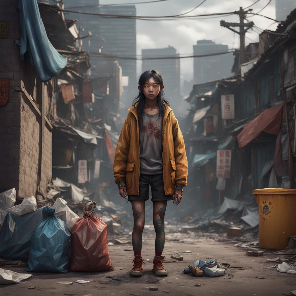 Fantastical Korean Girl Digital Art