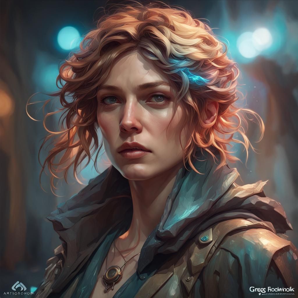 Hyperdetailed Portrait with Dynamic Lighting