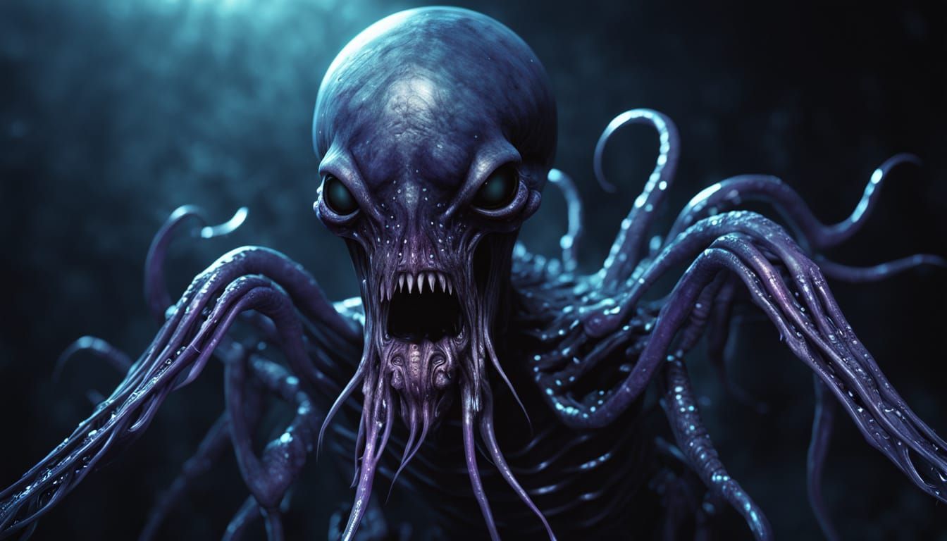 Eldritch Horror Emerges from Cosmic Abyss in Giger-Inspired ...