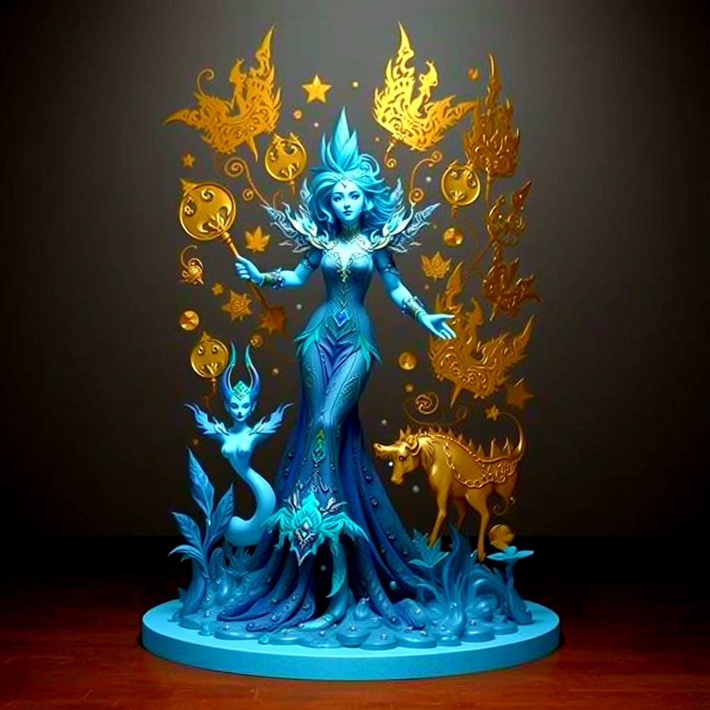 Captivating Beauty in Photorealistic Style