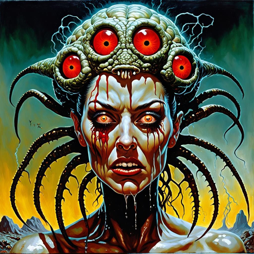 Horrifying Invasion of a Beautiful Face