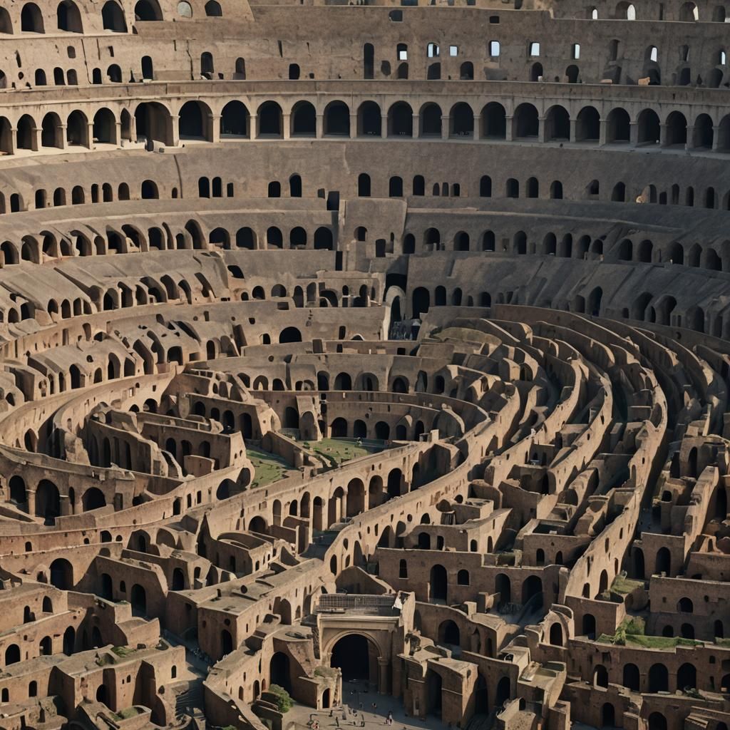 Photorealistic Cinematic Colosseum