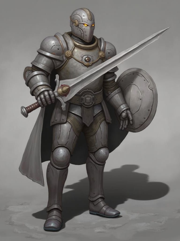 Cybernetic War Machine Engages Fiery Demons in Infernal Batt...