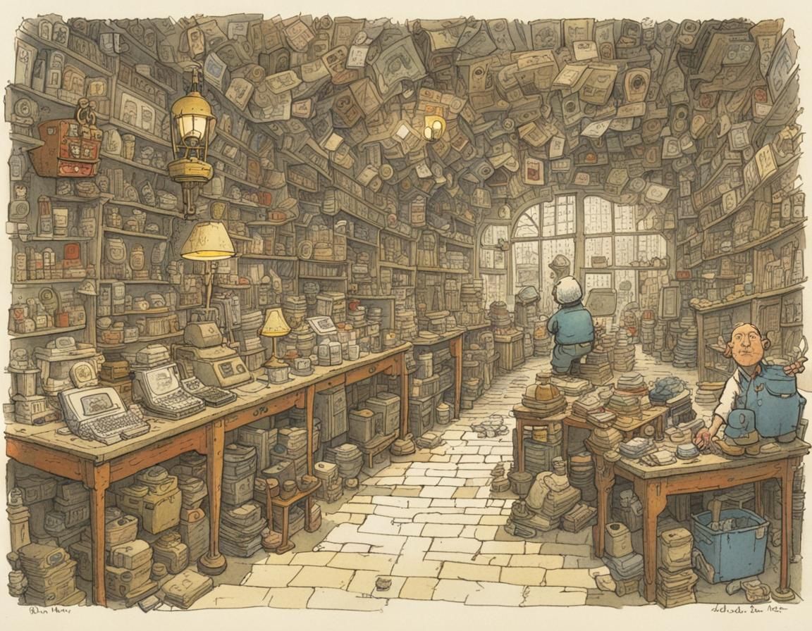 Classic Cartoonists Unite in a Dynamic Comic Art Piece