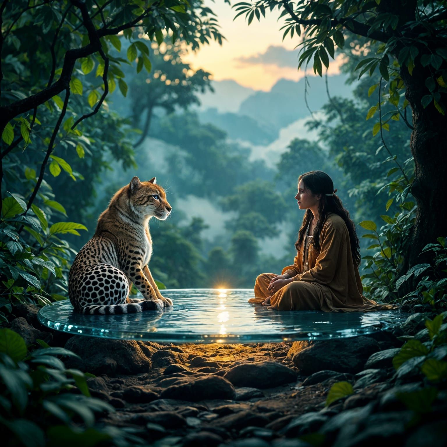 Magical Realism: Golden-Eyed Hypard Meets Shaman in Amazonia...