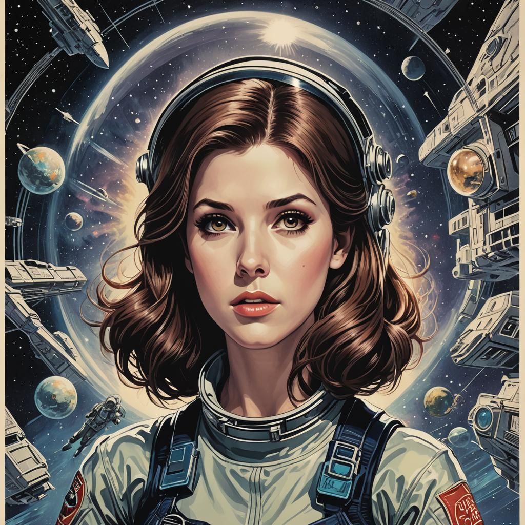 Anna Kendrick in 'The Space Girl' Movie Poster