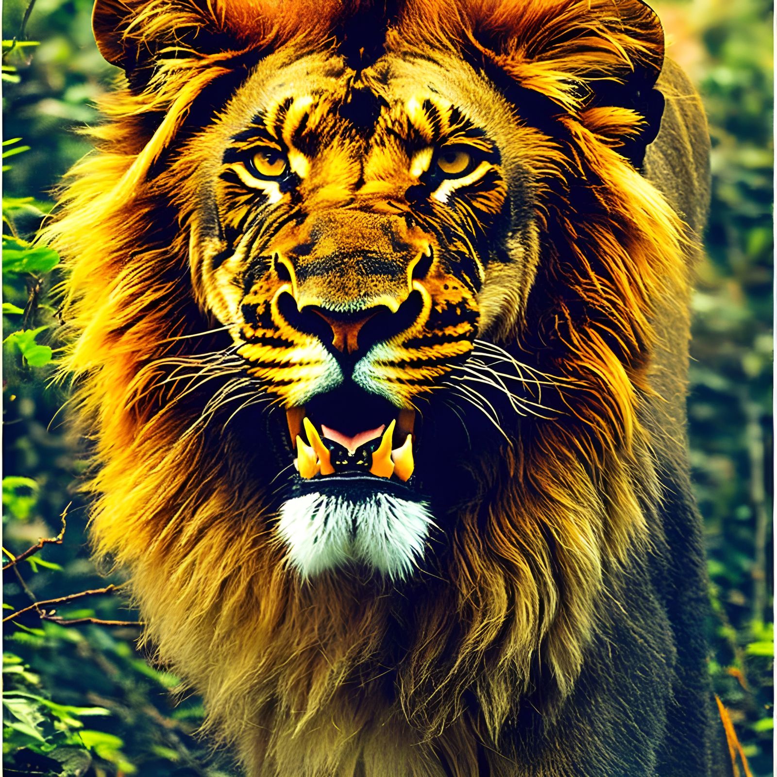 A Savannah Cat's Roar