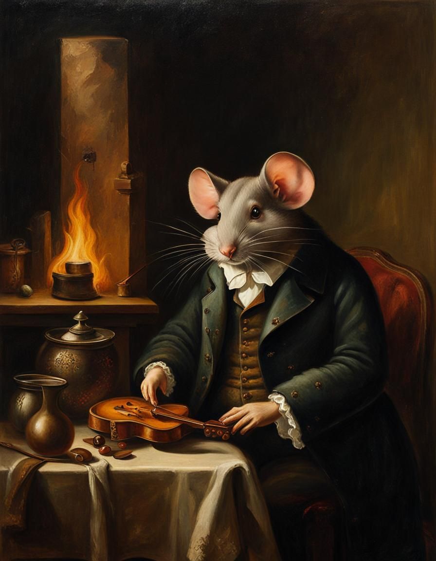 Mouse and violin 05