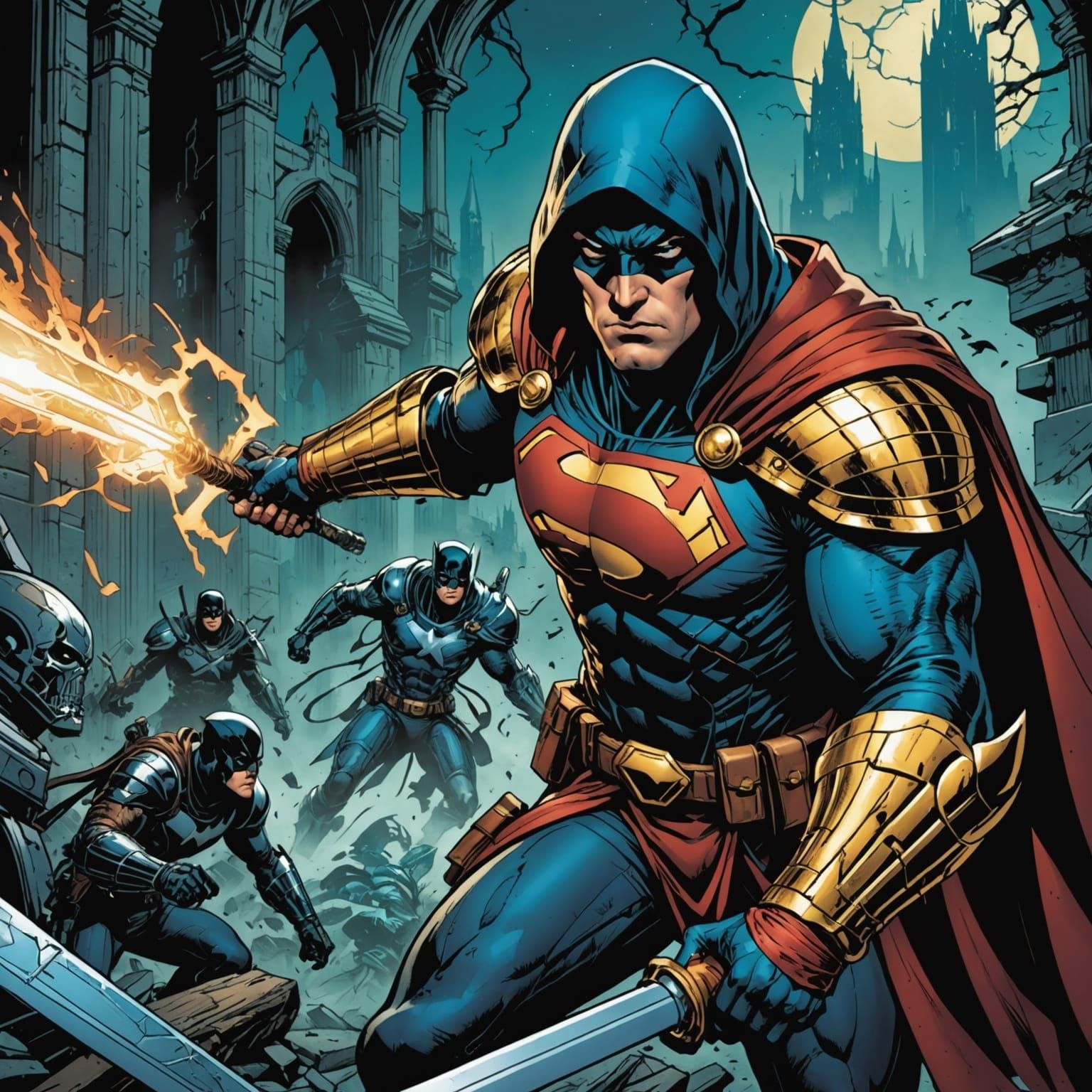 Protective Comic Book Cover Art