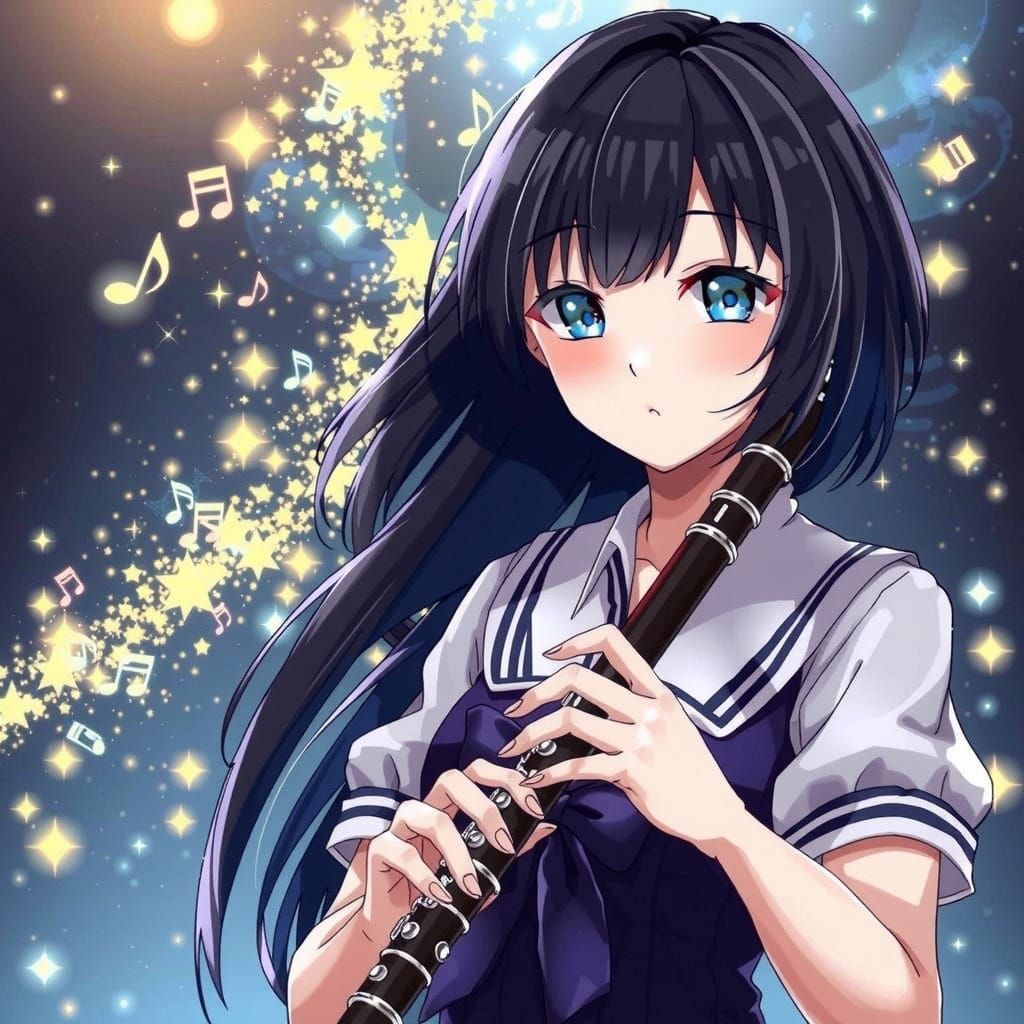 Enchanted Oboe Soloist in Mystwick Academy Uniform