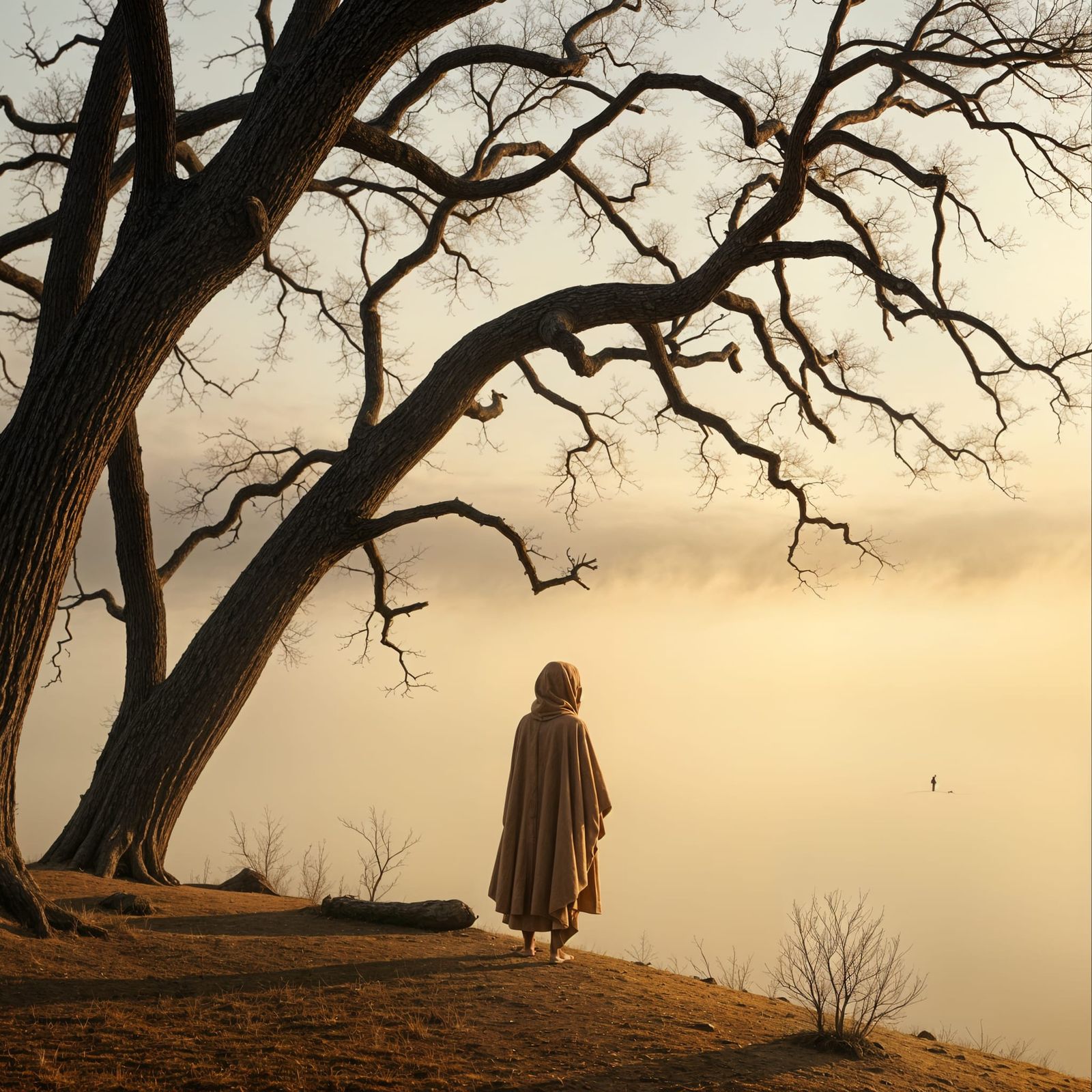 Minimalist Image of Solitude