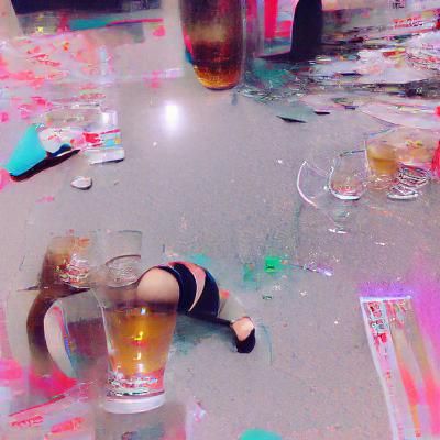 Abstract Impression of Inebriation