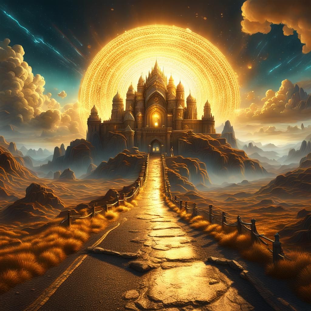 Mystical Road Trip in Ancient Times: Fantasy Concept Art