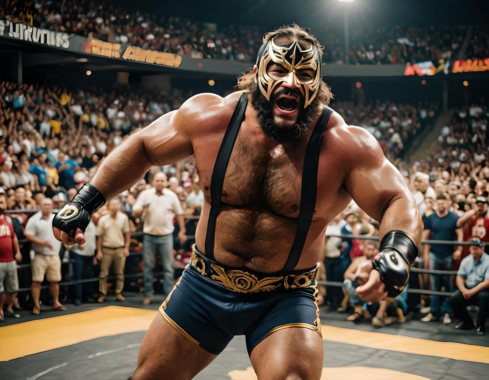 Luchadore vs Strongman: Epic Wrestling Showdown