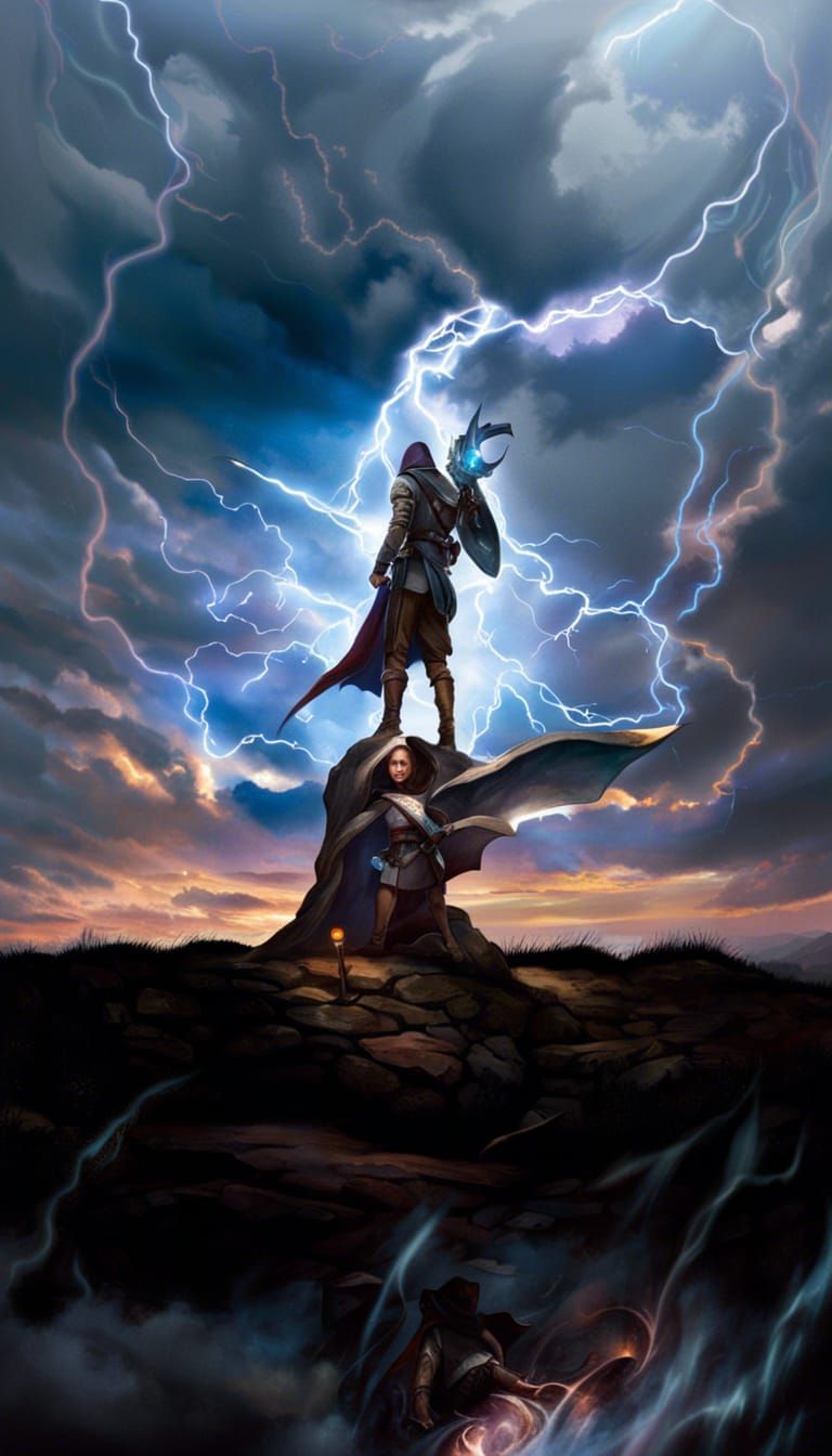 Detailed Magical Truthwatcher of the Cosmere in Digital Art