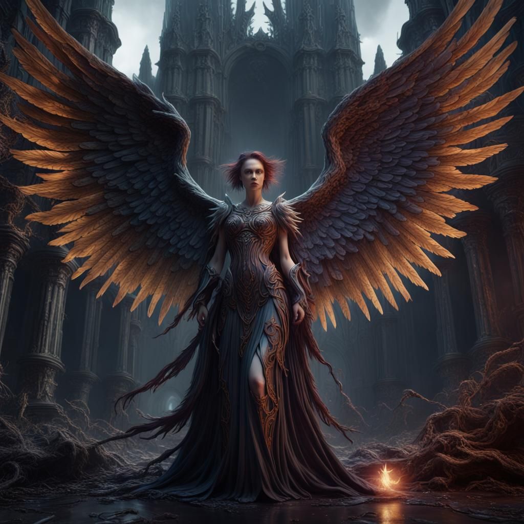 Dark Angel: Detailed Matte Painting in Unreal Engine