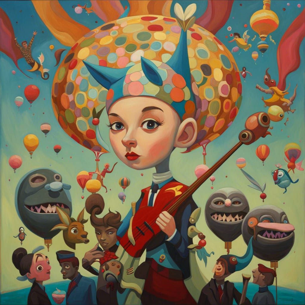 a whimsical fairytale by Aaron jasinski