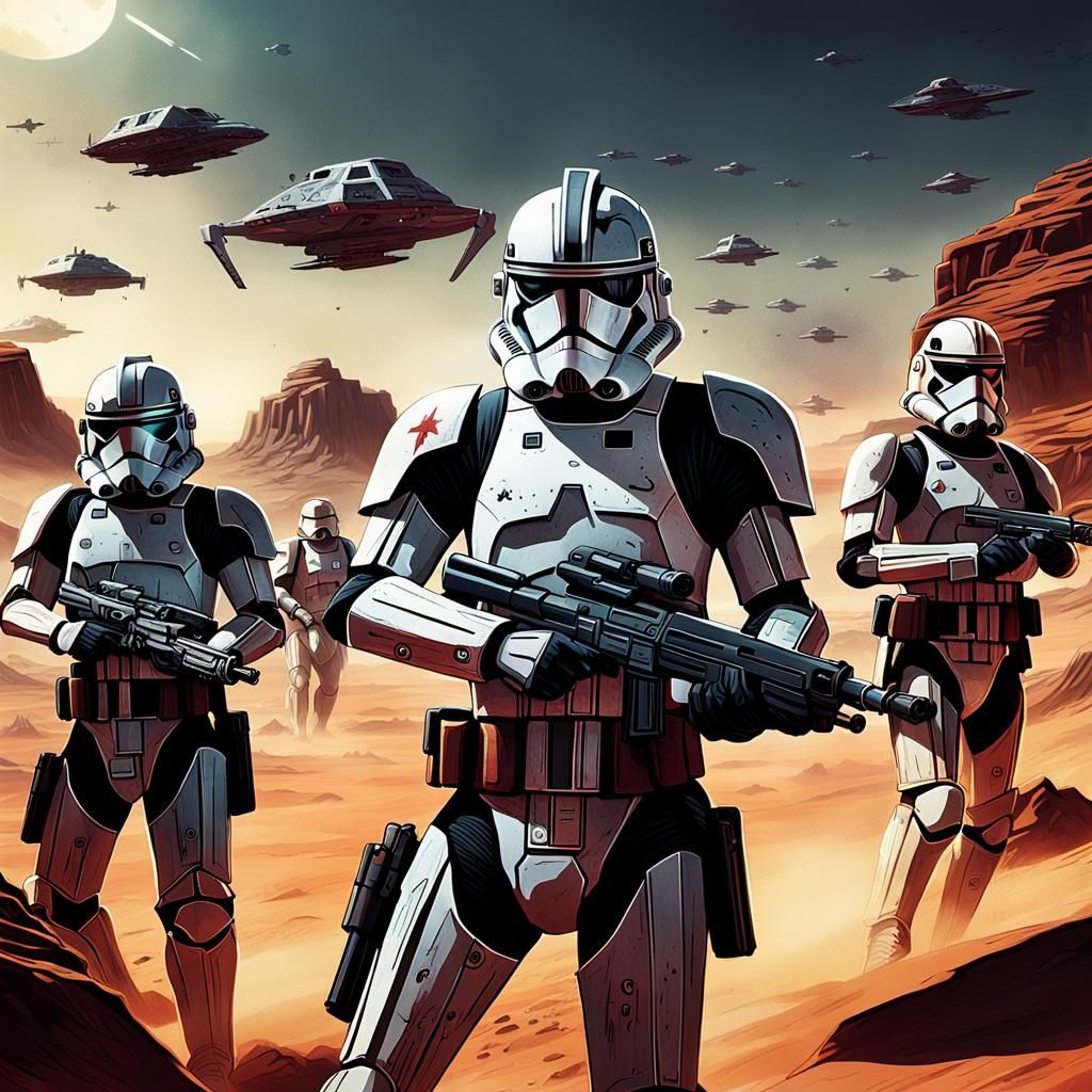 Star Wars: The Bad Batch Clone Troopers