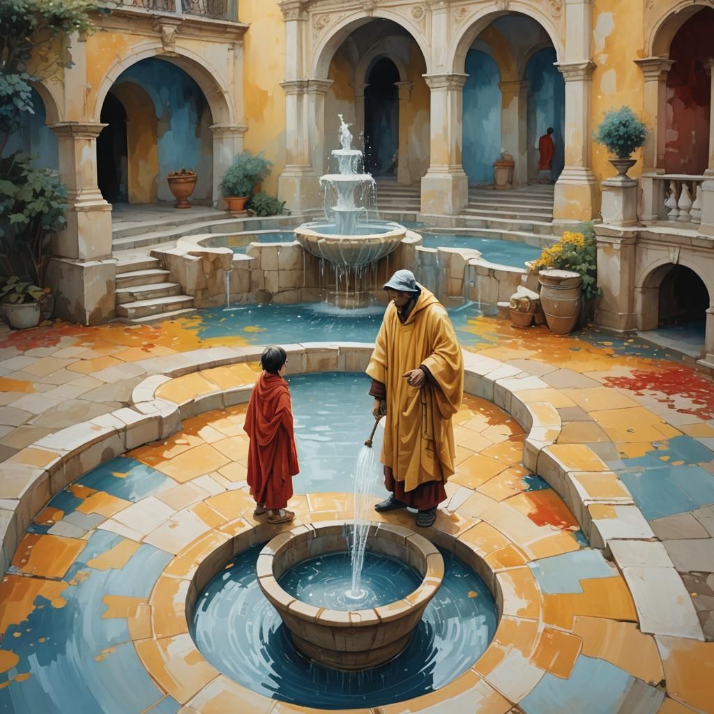 The fountain