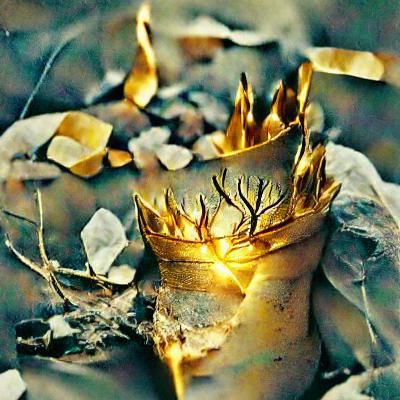 Shimmering Glitter Particles in Macro Detail