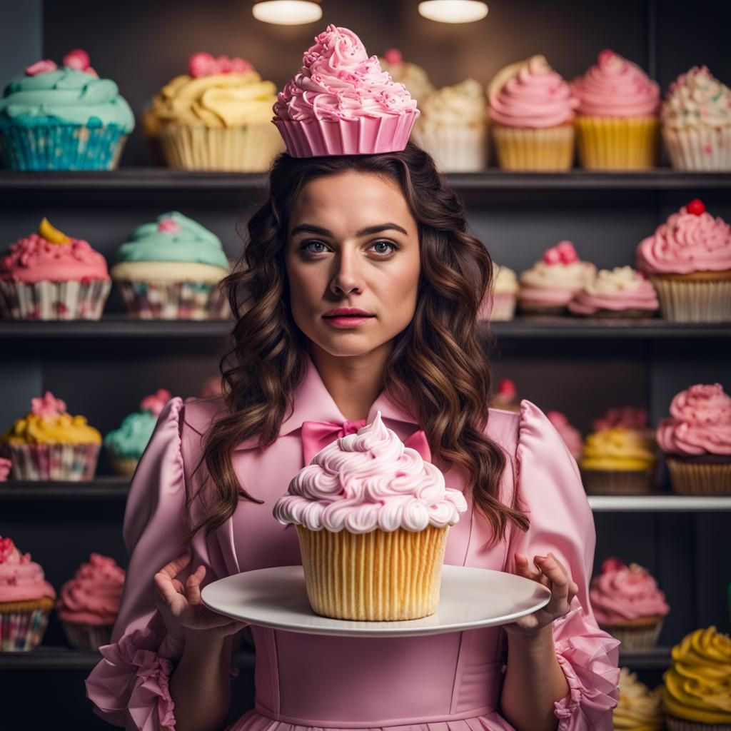 Danny DeVito as Cupcake: Hyperrealistic Digital Art