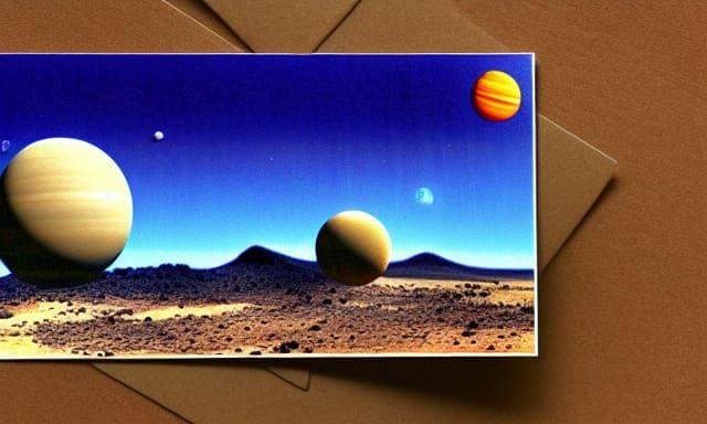 Alien Landscape: A Postcard From Another Planet