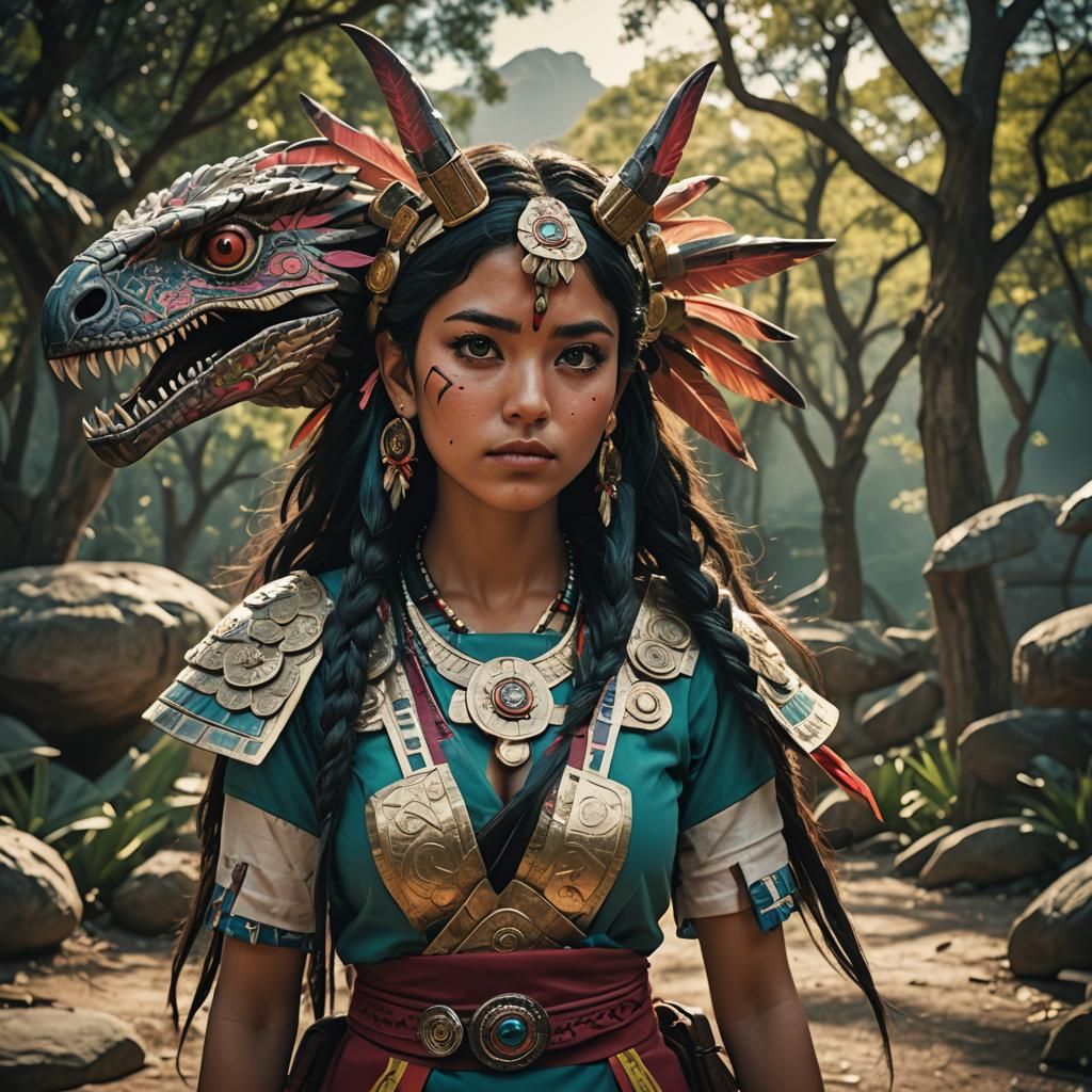 Cinematic Anime Girl Portrait in Film Style