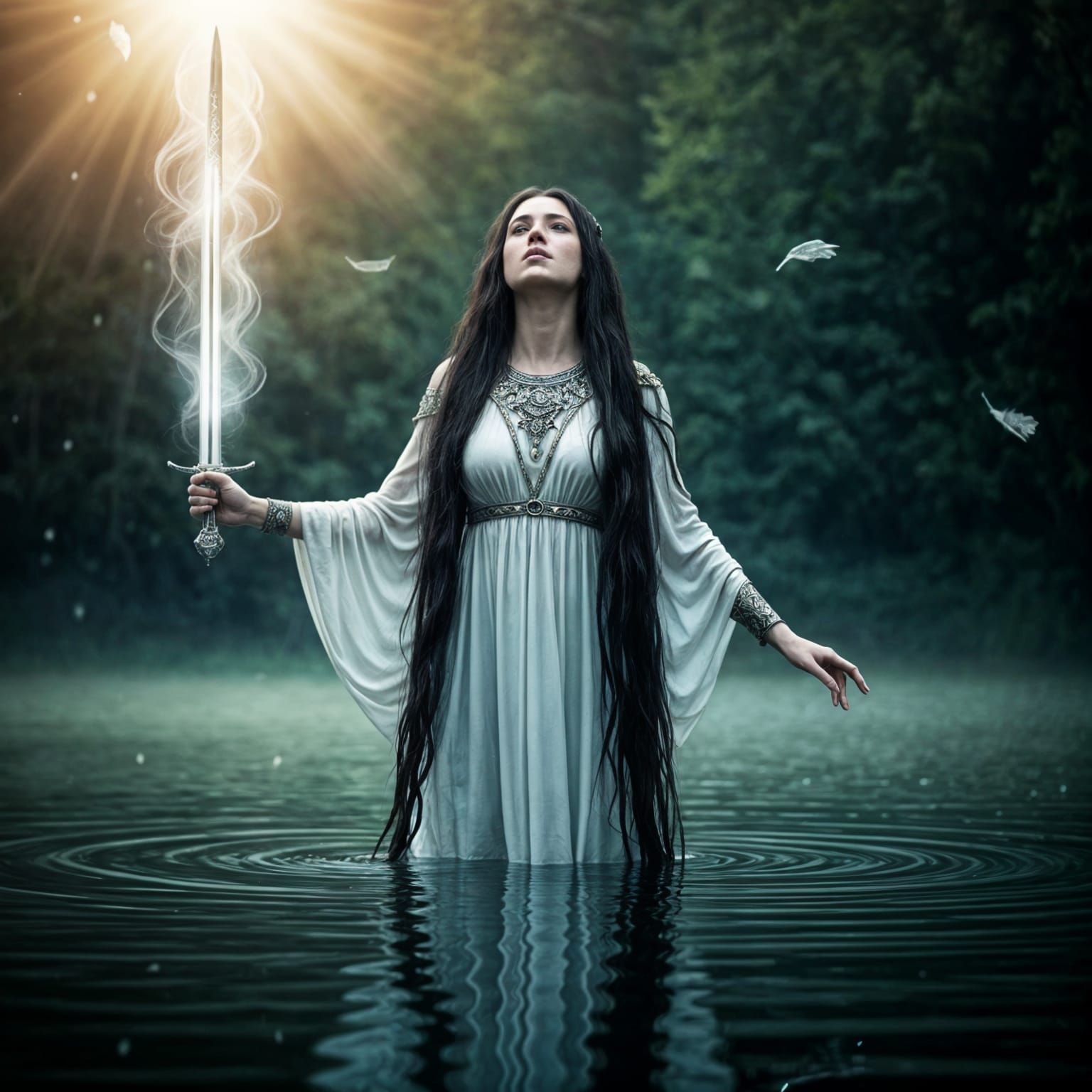 Die Herrin vom See mit dem Artusschwert