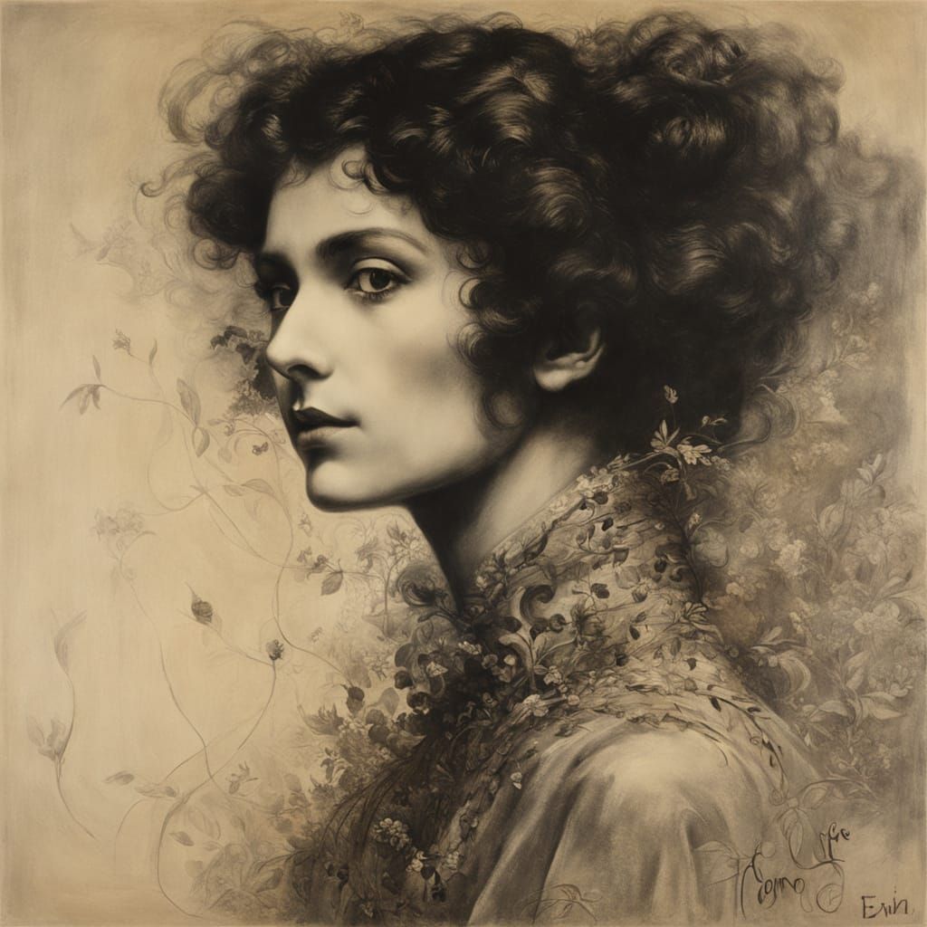 Surrealist Composition Inspired by Mid-Century Masters