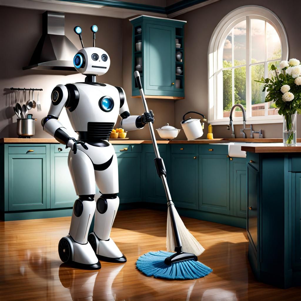 Ajax the floor cleaning robot