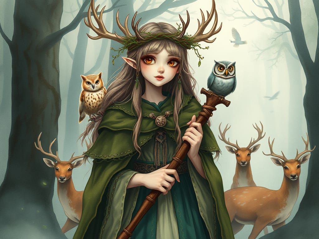 The Forest Princess of Mossveil Hollow