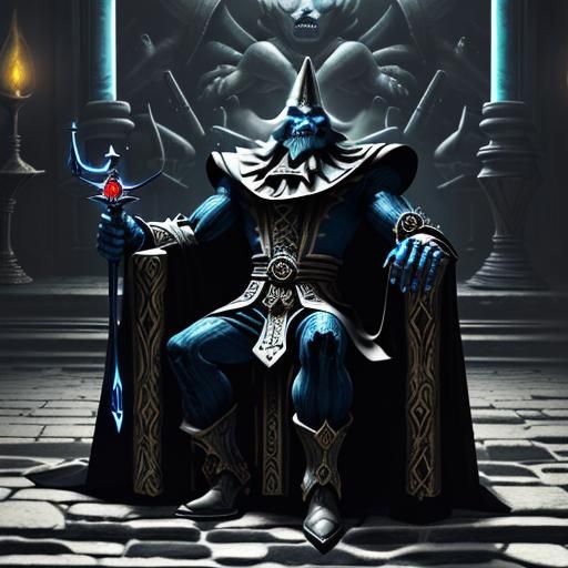 Creepy Cyborg in Palace of Shadow: Biomechanical Close-Up