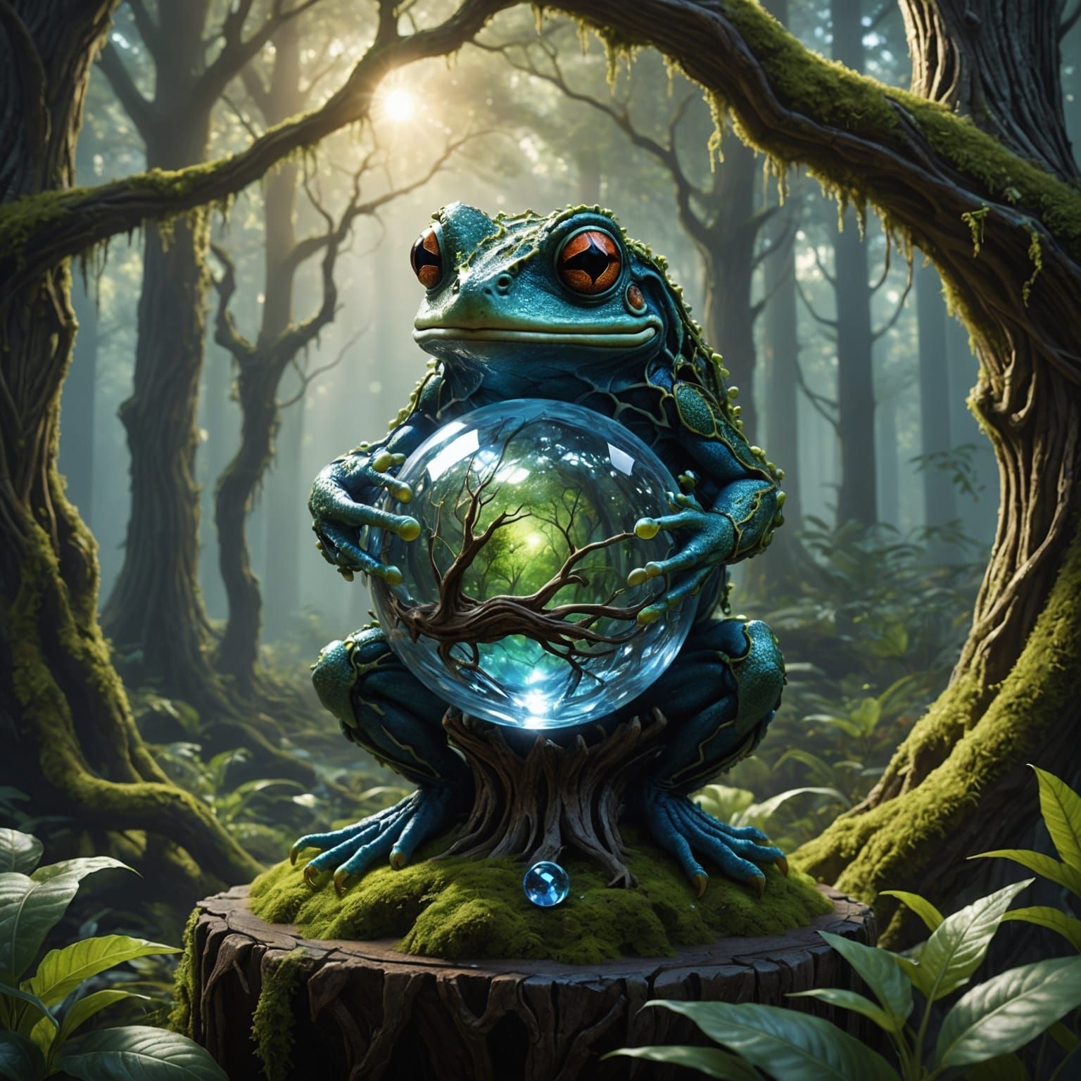 Crystal Ball Collection: Frog Magic